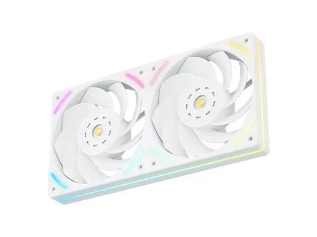 Alt view image 4 of 5 - In-line fan TL-UB24RW has a performance level of 2150 RPM with PWM control of fan pressure. TL-UB24RW -tower fan-white-Reverse air flow