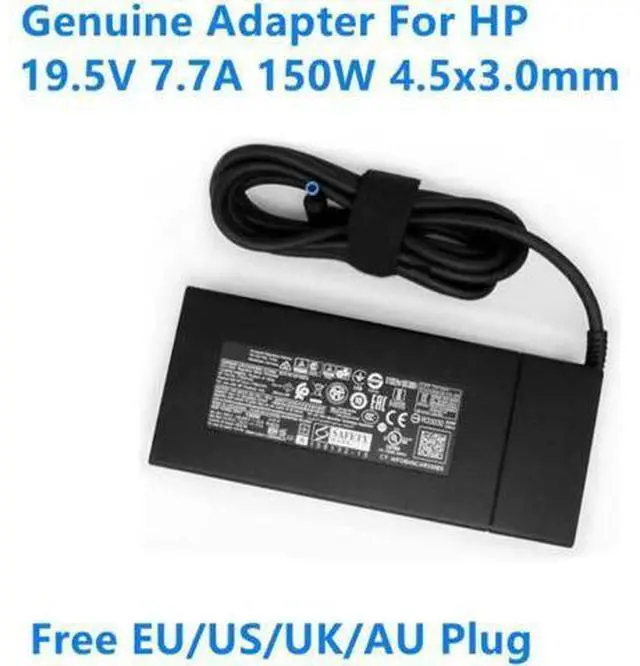 Main image of 19.5V 7.7A 150W TPN-DA03 ADP-150XB B Power Supply AC Adapter for HP ZBOOK 15-ce019na 15 G3 G4 TPN-DA09 Laptop Charger