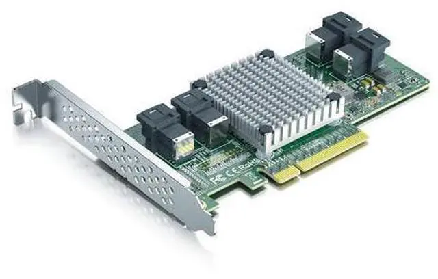 Main image of Vszerda PCIe 3.0 x8 to 4-Port U.2 SFF-8643 Adapter Card with PEX8724 Controller - Bifurcation-Free, 32Gbps NVMe SSD Expansion, Full/Low Profile Brackets, Windows/Linux/VMware Supported