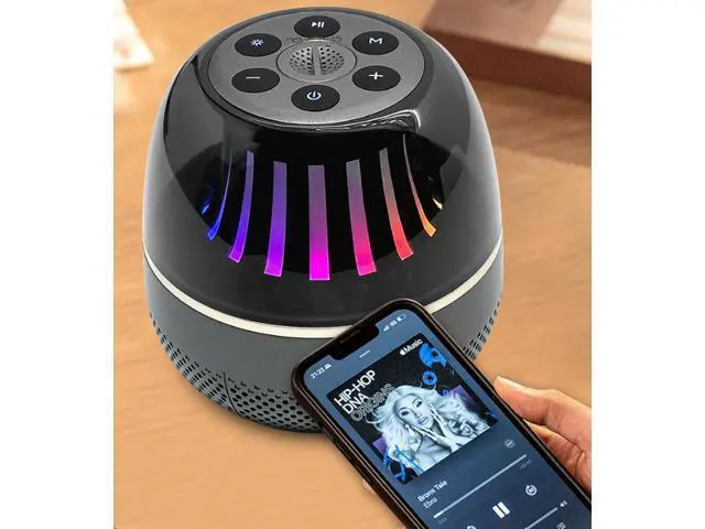Alt view image 4 of 6 - Wireless aromatherapy sleep Bluetooth speaker with surround sound effect, mini atmosphere, colorful home, outdoor smart audio system