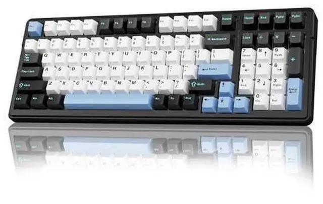 Main image of Vszerda F99 Wireless Mechanical Keyboard,Tri-Mode BT5.0/2.4GHz/USB-C Hot Swappable Custom Keyboard,Pre-lubed Linear Switches,RGB Backlit Gaming Keyboards for PC/Tablet/Xbox/PS4/PS5