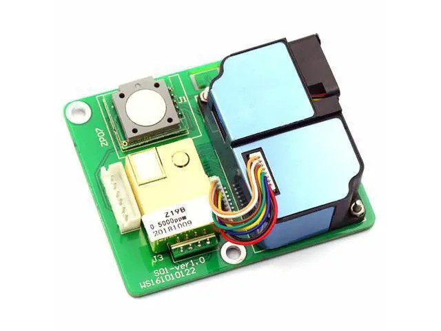 Alt view image 2 of 3 - ZPHS01 All-in-one Gas Detection Module Carbon Dioxide Dust PM2.5 Sensor PM2.5 + CO2 + CH2O + Temperature + Humidity Detector