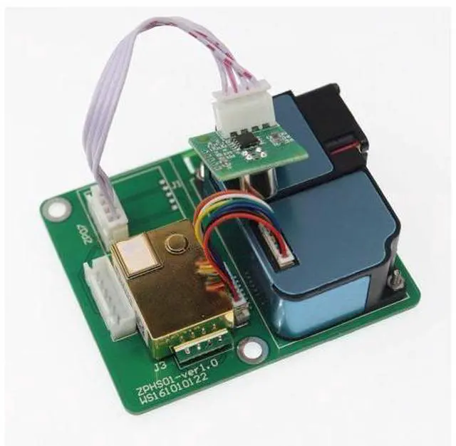 Main image of ZPHS01 All-in-one Gas Detection Module Carbon Dioxide Dust PM2.5 Sensor PM2.5 + CO2 + CH2O + Temperature + Humidity Detector