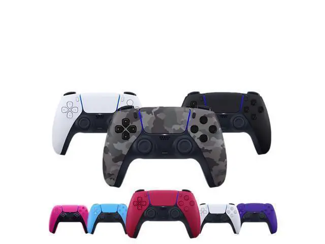 Alt view image 5 of 7 - P5 Wireless Bluetooth Dual Vibration PS.5 Game Controller p5-purple