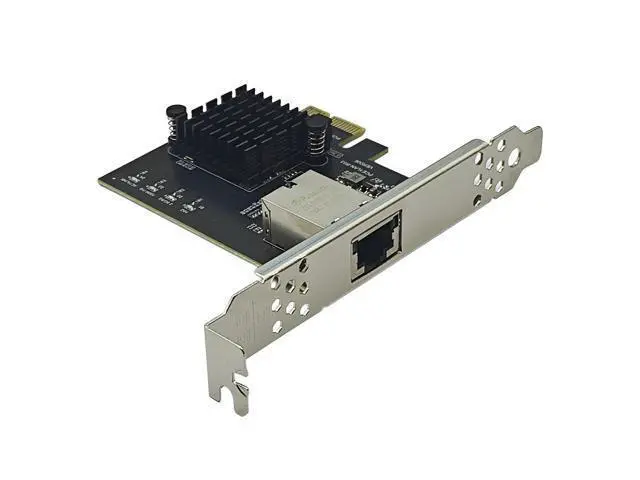Alt view image 4 of 5 - PCIe 1X4.0 to 10 Gigabit Network Card Diskless PXE Desktop Server Company Internet Network RTL8127AT