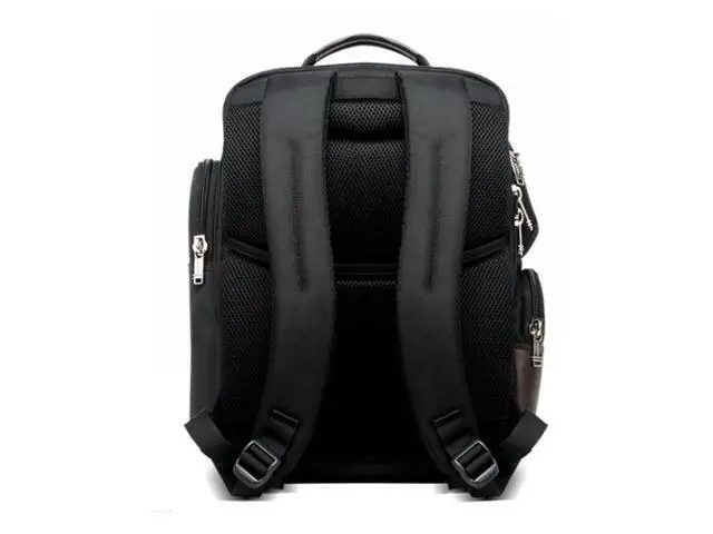 Alt view image 4 of 7 - Bopai 11-85301 15.6 inch Large Capacity Multi-layer Zipper Bag Design Breathable Laptop Backpack, Size: 35 x 20 x 43cm(Black)