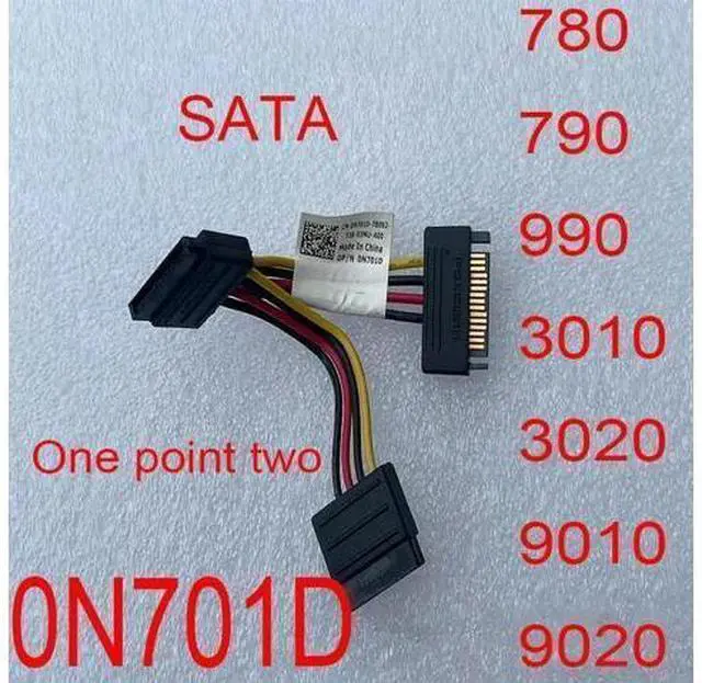 Main image of JAENFONG For 780 790 990 3010 3020 9010 9020 Workstation Power Supply Cable N701D 0N701D Serial Disk Power Adapter Cable