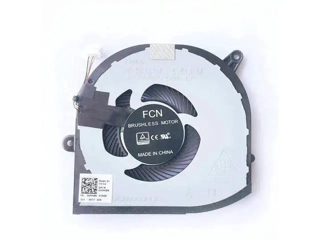 Alt view image 4 of 6 - JAENFONG New CPU+GPU Cooling Fan Replacement for D.ell XPS 15 7590 Precision 5540 M5540 Series 0F01PX 0V9H8N