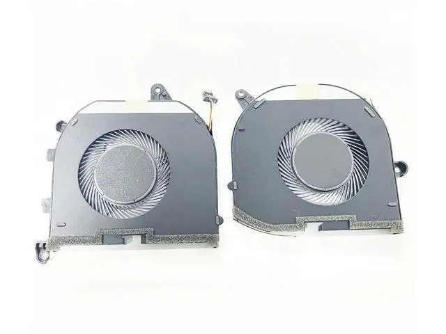 Alt view image 5 of 6 - JAENFONG New CPU+GPU Cooling Fan Replacement for D.ell XPS 15 7590 Precision 5540 M5540 Series 0F01PX 0V9H8N