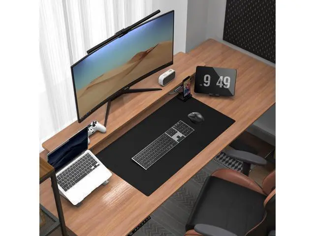 Alt view image 7 of 7 - Vszerda 2.4G Wireless Bluetooth Keyboard Full Size, Quiet Slim Multi-Device Rechargeable Cordless QWERTY Keyboard with Number Pad, Low Profile Silent Flat Universal Keyboards for Computer/Mac/Windows