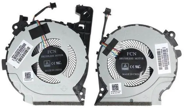 Main image of JAENFONG CPU+GPU Cooling Fan for HP Pavilion 15-cx Series (L20335-001 L20334-001)