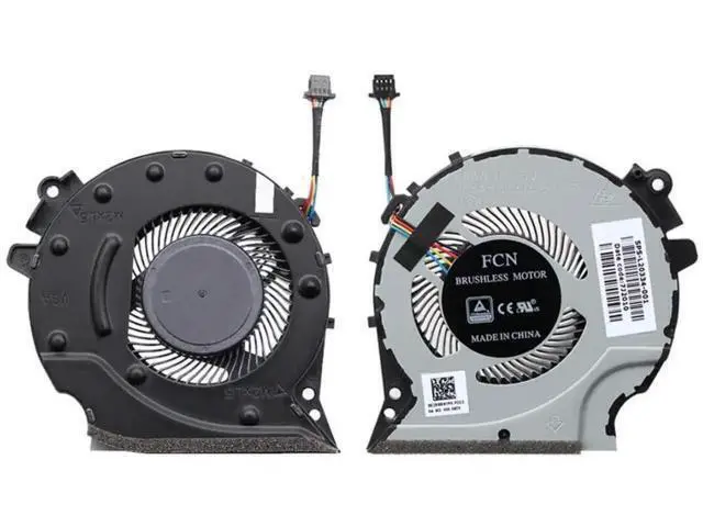 Alt view image 4 of 4 - JAENFONG CPU+GPU Cooling Fan for HP Pavilion 15-cx Series (L20335-001 L20334-001)