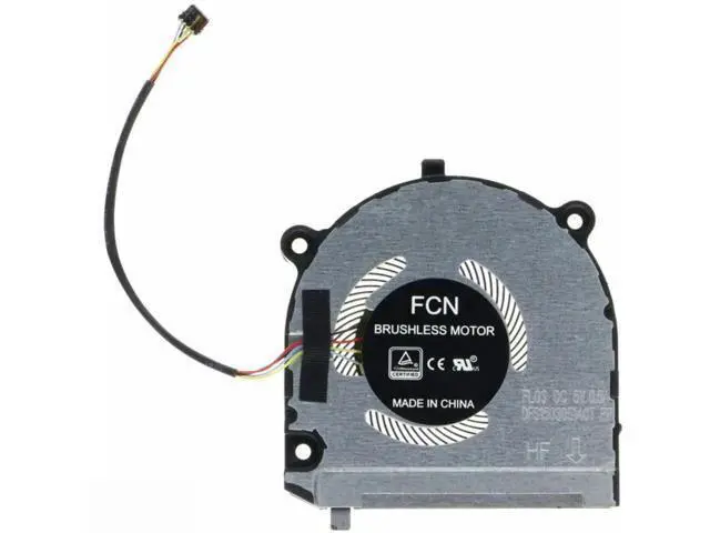 Alt view image 6 of 6 - JAENFONG New CPU+GPU Cooling Fan Replacement for L.enovo ThinkBook 13s-IWL 13s-IML K3-IWL S540-13IWL Series DFS5K123043630 FLDU DFS150305140T FL03