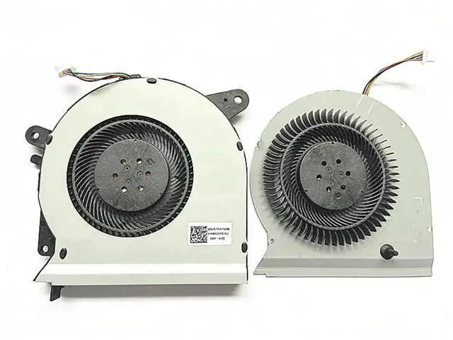 Alt view image 2 of 2 - JAENFONG New CPU+GPU Cooling Fan Replacement for A.sus ROG Strix GL503VS GL503VM Series DFS2013126ROT DFS2013126QOT FK07 FK06