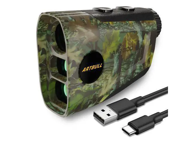 Alt view image 3 of 7 - wusu Specialized for hunting binoculars, ranging instrument, laser ranging, height measurement, angle measurement. 1300 yards. Rechargeable.