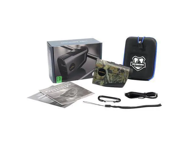 Alt view image 5 of 7 - wusu Specialized for hunting binoculars, ranging instrument, laser ranging, height measurement, angle measurement. 1300 yards. Rechargeable.