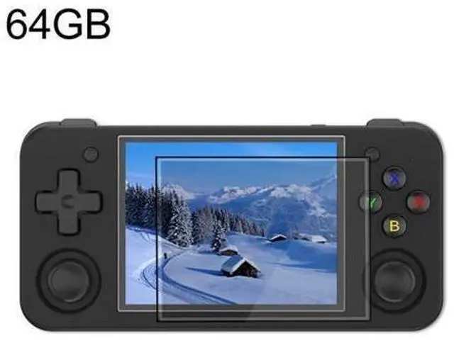 Main image of ANBERNIC RG35XX H Handheld Game Console 3.5 Inch IPS Screen Linux System 64GB (Black)