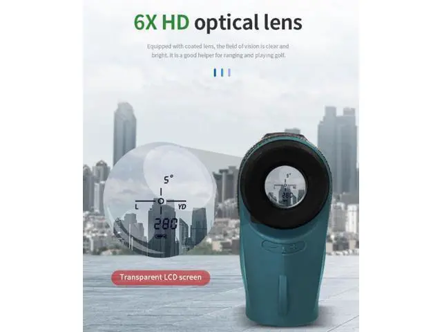 Alt view image 6 of 7 - LS-800 Laser Telescope Distance Measuring Instrument for 800m Outdoor Height Measurement and Angle Measurement, Golf Distance Measurement