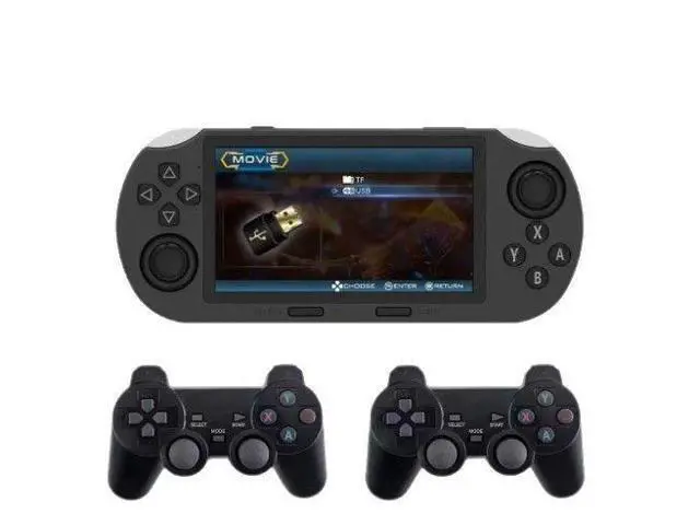 Alt view image 2 of 7 - The game console handheld device SF3000 is a nostalgic GBA arcade handheld game console that supports wireless dual-hand controllers.