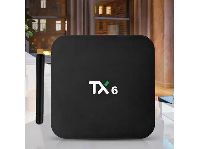 Alt view image 2 of 6 - TX6 Allwinner H6 Android 9.0 Quad Core Smart TV Box 4G+32GB 2.4G WiFi Set Top Box Media Player High Frequency 1.5GHz Set Top Box