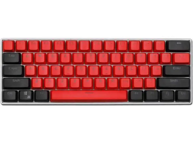 Alt view image 2 of 6 - Keycaps, 61 Keypad PBT Keycap for GH60 / RK61 / ALT61 / Annie/Keyboard Poker Keys, Keycaps Backlight Two-Color Mechanical(Only Sell keycaps) (A1)