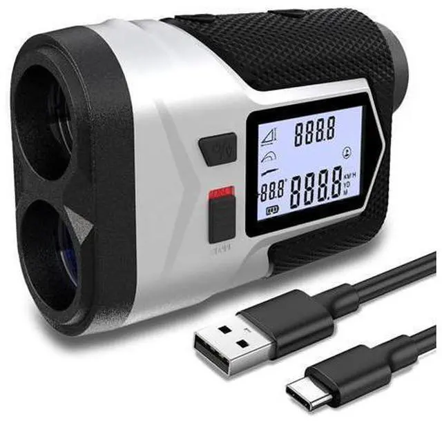 Main image of wusu Golf telescope laser rangefinder with screen speed measurement and angle measurement function, lock flag, vibration, range 1200 meters