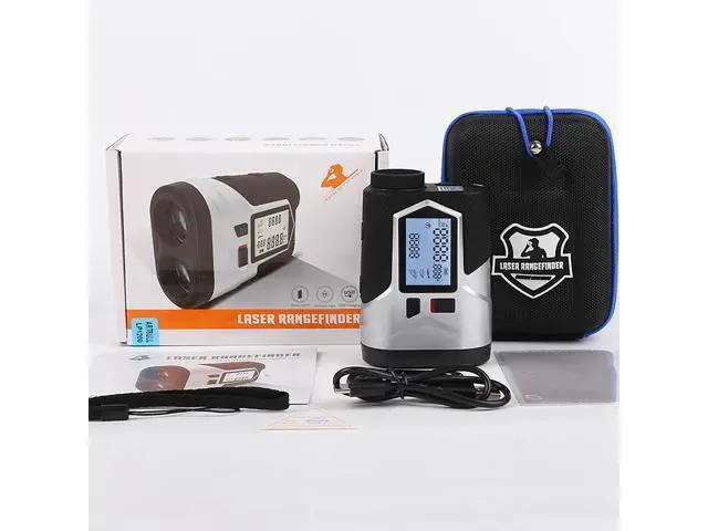 Alt view image 5 of 7 - wusu Golf telescope laser rangefinder with screen speed measurement and angle measurement function, lock flag, vibration, range 1200 meters