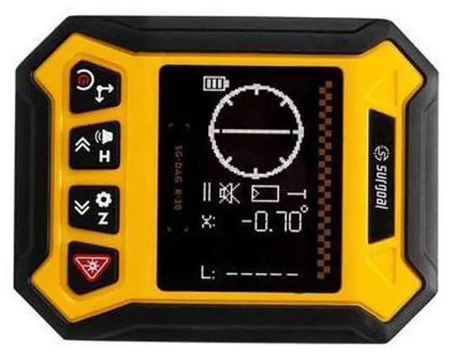 Main image of 3-in-1 multi-functional device with magnets, vertical digital level gauge, laser level, laser distance meter (30m)