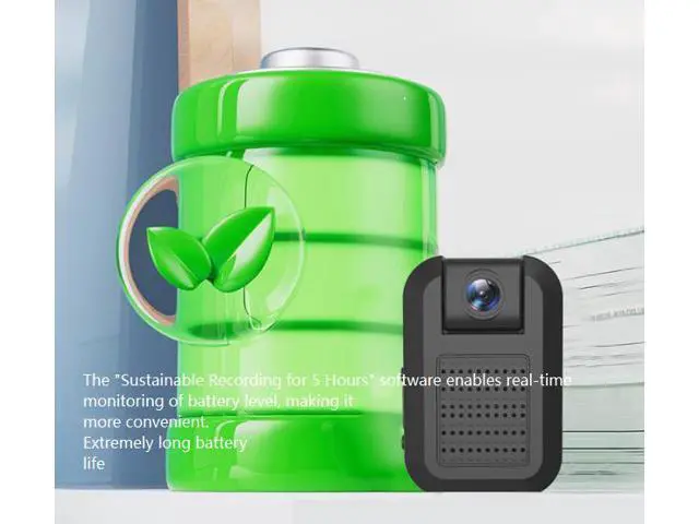 Alt view image 6 of 6 - Thumb Camera "Little Eagle" - A WiFi remote camera for home wireless monitoring, ultra-clear and portable recorder, DV, 64gb, L17-WIFI remote control, 4-hour battery life, compact design.