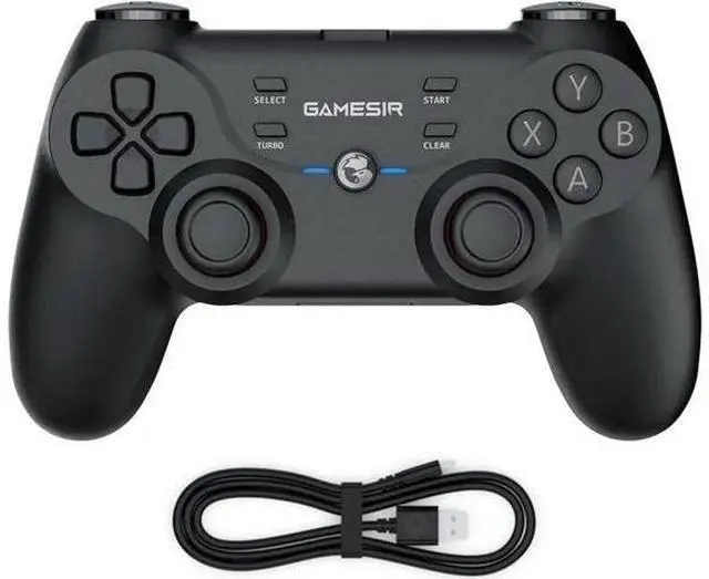 Main image of GameSir T3 2.4G Wireless PC Game Controller for Android TV Box/Windows PC 7/10, Wired Controller with Dual Vibration Gamepad Joystick, 400mAh Li-ion Battery, Linear Trigger Buttons Compatible with And