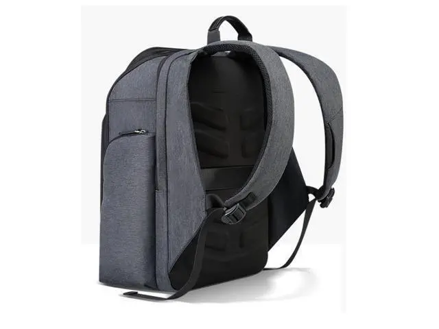 Alt view image 4 of 7 - Bopai 851-010128 Business Anti-theft Waterproof Large Capacity Double Shoulder Bag,with USB Charging Port, Size: 34x19x43cm (Black)
