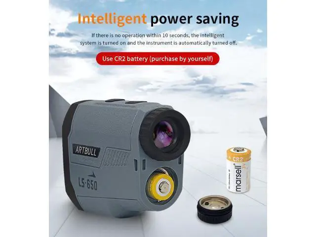 Alt view image 4 of 7 - wusu LS650 Golf Distance Measuring Instrument - Professional Outdoor Laser Distance Measuring Telescope with Flag Lock and Slope Correction