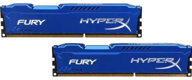 Main image of HyperX FURY 16GB (2 x 8GB) DDR3 1866 (PC3 14900) Desktop Memory Model HX318C10FK2/16