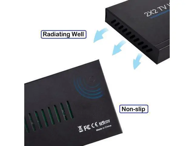 Alt view image 7 of 7 - BT14 Ultra HD 4K x 2K 2X2 HDMI TV Wall Controller Multi-screen Splicing Processor