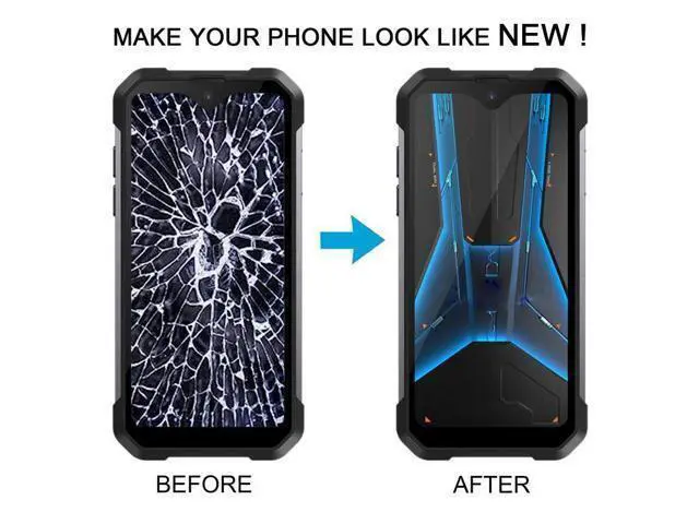 Alt view image 6 of 7 - LCD Screen with Digitizer Full Assembly For Unihertz Tank 4 Pro
