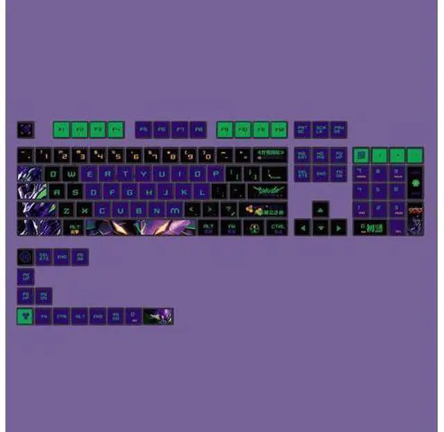 Main image of High-temperature PBT five-sided thermal vaporization keycap 10