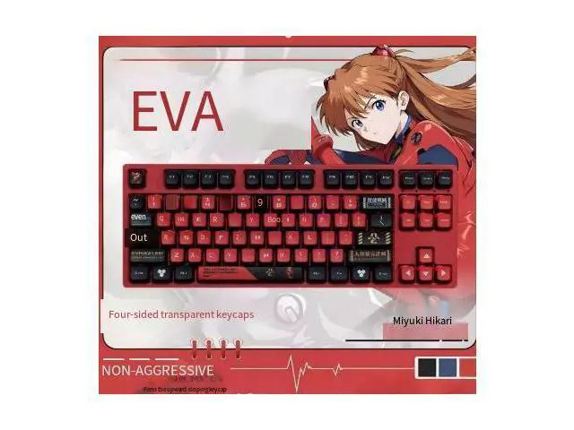 Alt view image 3 of 7 - High-temperature PBT five-sided thermal vaporization keycap 10