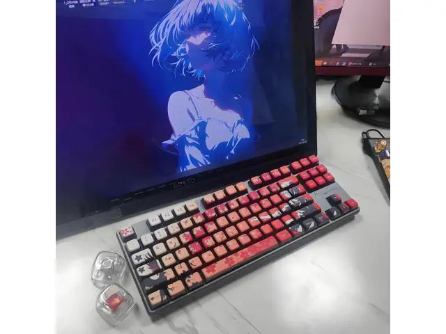 Alt view image 4 of 7 - High-temperature PBT five-sided thermal vaporization keycap 10