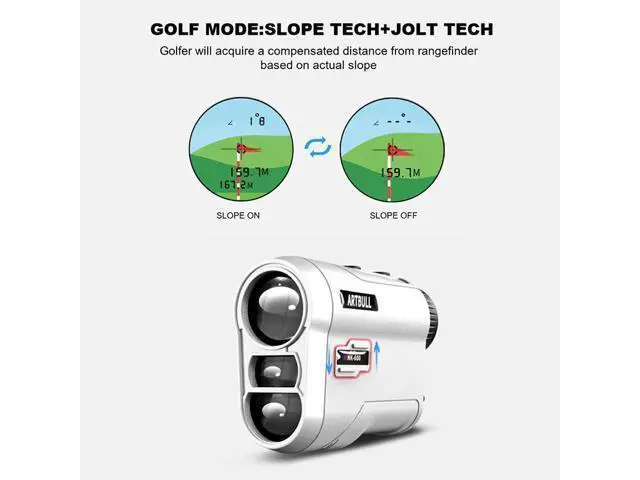 Alt view image 4 of 7 - wusu NK-600 Cross-border Golf Measuring Rangefinder, 600m Battery Charging, Flag Locking Rampway Outdoor Laser Measuring Telescope