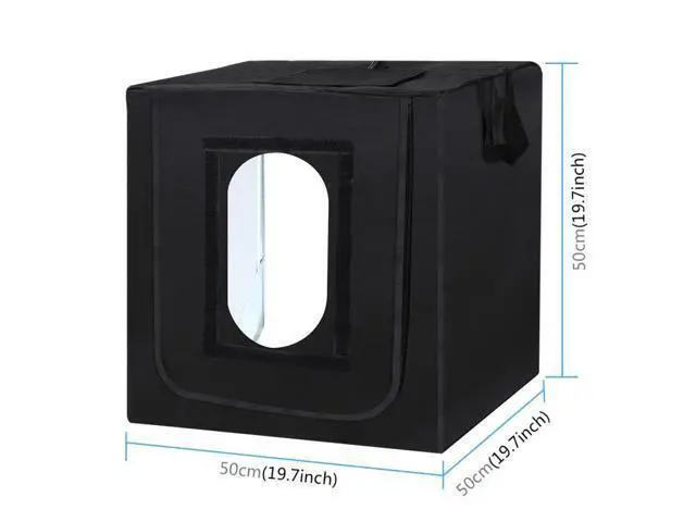 Alt view image 3 of 7 - PULUZ 50cm Photo Studio Light Box Portable Light Tent LED Photography Studio Tent (Style 2)