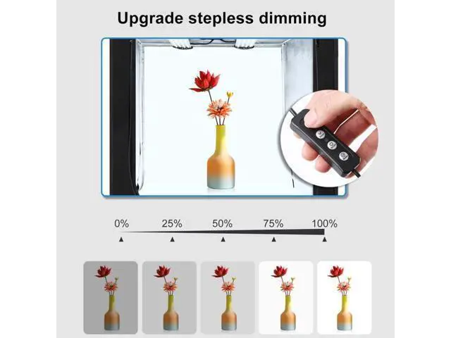 Alt view image 6 of 7 - PULUZ 50cm Photo Studio Light Box Portable Light Tent LED Photography Studio Tent (Style 2)