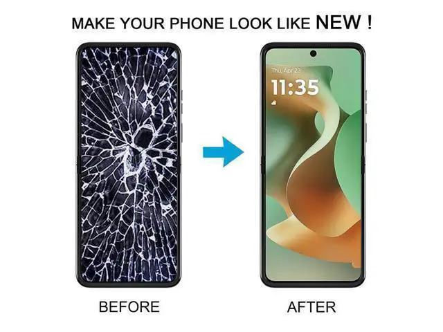 Alt view image 5 of 6 - For Motorola Razr 60 / Razr 2025 AMOLED Material Original LCD Screen with Digitizer Full Assembly