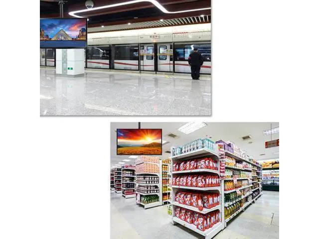 Alt view image 5 of 5 - 32-65 inch Universal Height & Angle Adjustable LCD TV Wall-mounted Ceiling Dual-use Bracket, Retractable Length: 2m