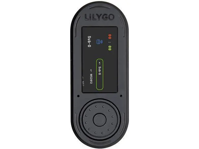 Alt view image 4 of 7 - LILYGO T-Embed CC1101 ESP32-S3 TTGO Development Board with 1.9" IPS TFT LCD Low-Power Wireless Module (Black Shell)