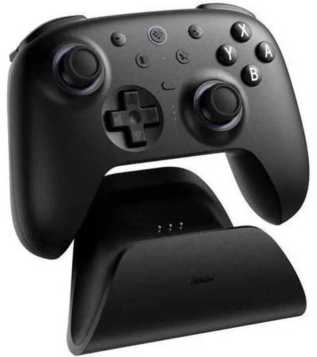 Alt view image 2 of 7 - 8BitDo Ultimate 2 Wireless Controller for Windows PC, Apple, Steam & Android, Gaming Controller with TMR Joysticks, Hall/Tactile Triggers, Motion Control, RGB Fire Ring, 1000Hz Polling Rate Black