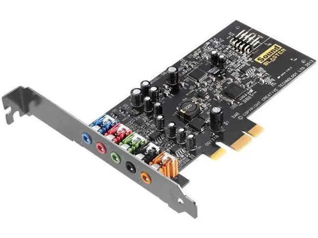 Alt view image 4 of 7 - Sound Blaster Audigy FX PCIe 5.1 Sound Card with High Performance Headphone Amp - NEW