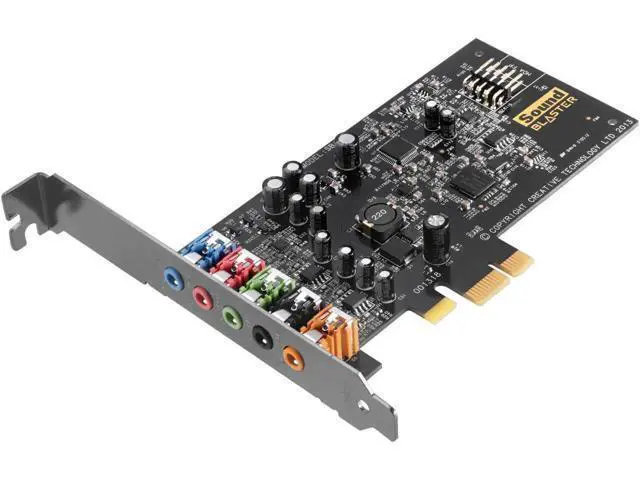 Alt view image 3 of 7 - Sound Blaster Audigy FX PCIe 5.1 Sound Card with High Performance Headphone Amp - NEW