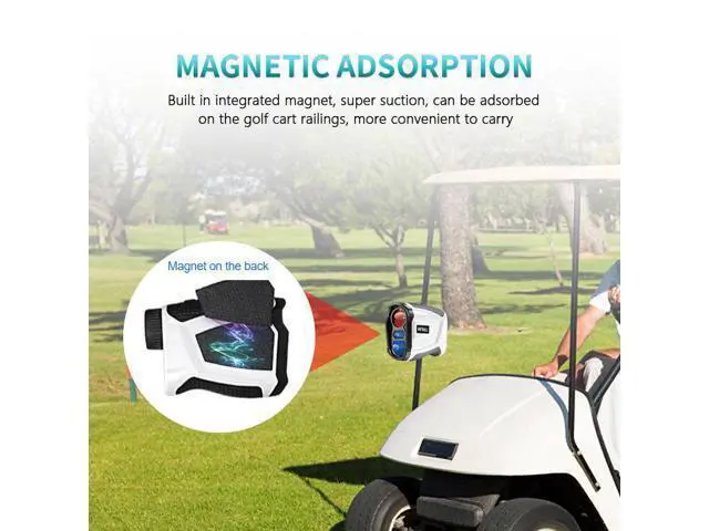 Alt view image 4 of 7 - wusu Golf rangefinder with charging function, magnetic speed measurement, distance measurement, laser measurement, telescope, 600 meters long.