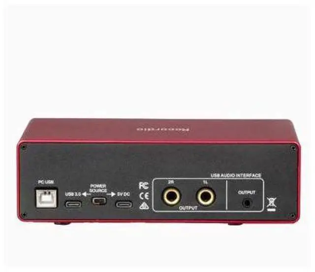 Main image of Computer dual-channel audio recording sound card, USB driver-free audio recording sound card, musical instrument computer audio recording, arrangement, mixing console