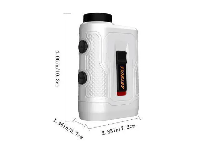 Alt view image 2 of 7 - 7-mode 650/1000m outdoor laser distance measuring instrument with magnetic iron ramp switch lock flag vibration golf measuring device